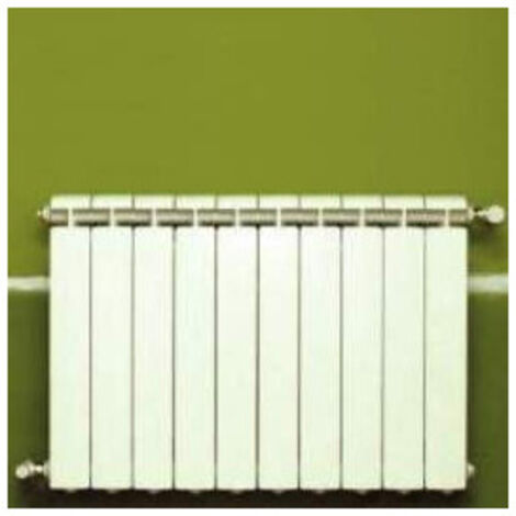 Chauffage central fonte aluminium 10 éléments blanc KLASS 600, 1320w
