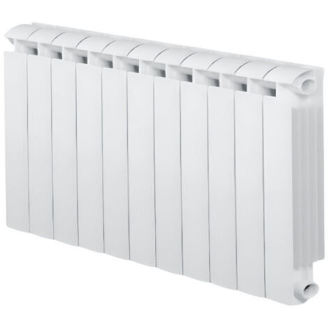 Chauffage central fonte aluminium 11 éléments blanc KLASS 600, 1452w