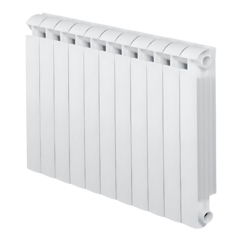 Radiateur fonte alu 1782W chauffage central 11 éléments KLASS 800 blanc