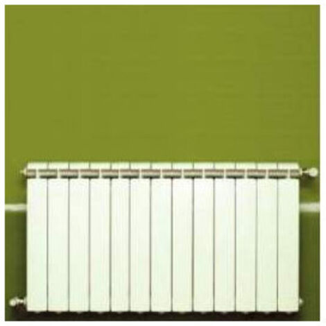 Chauffage central fonte aluminium 13 éléments blanc KLASS 600, 1716w