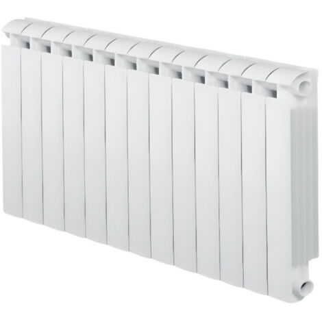 Chauffage central fonte aluminium 13 éléments blanc KLASS 700, 1924w