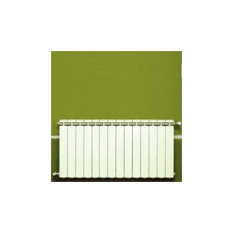 Chauffage central fonte aluminium 14 éléments blanc KLASS 350, 1190w