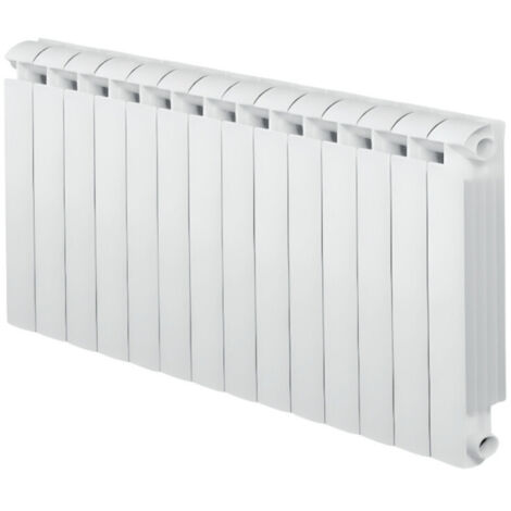 Chauffage central fonte aluminium 14 éléments blanc KLASS 700, 2072w