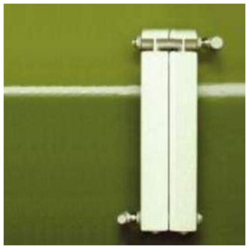 Global - Chauffage central fonte aluminium 2 éléments blanc klass 350, 170w