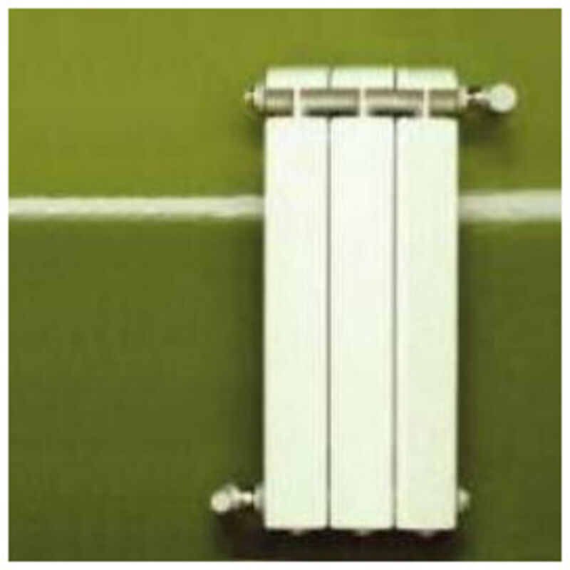 Chauffage central fonte aluminium 3 éléments blanc KLASS 350, 255w