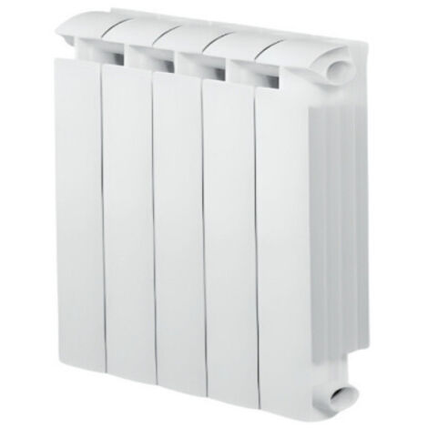 Chauffage central fonte aluminium 5 éléments blanc KLASS 500, 580w