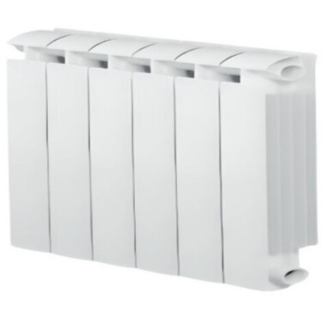 Chauffage central fonte aluminium 6 éléments blanc KLASS 350, 510w