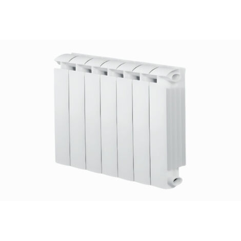 Chauffage central fonte aluminium 7 éléments blanc KLASS 500, 812w