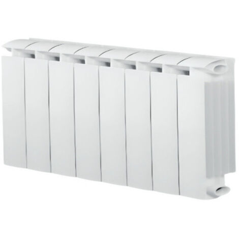 Chauffage central fonte aluminium 8 éléments blanc KLASS 350, 680w