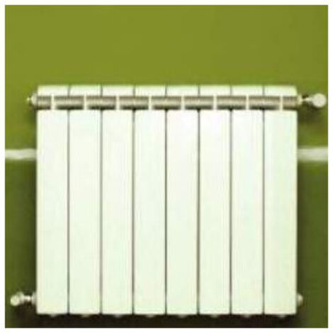 Chauffage central fonte aluminium 8 éléments blanc KLASS 500, 928w