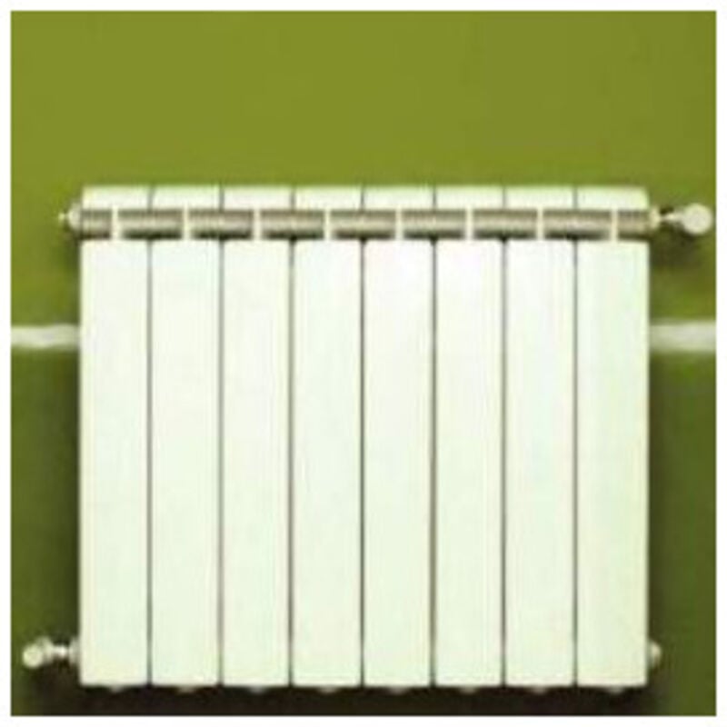 Chauffage central fonte aluminium 8 éléments blanc klass 600, 1056w