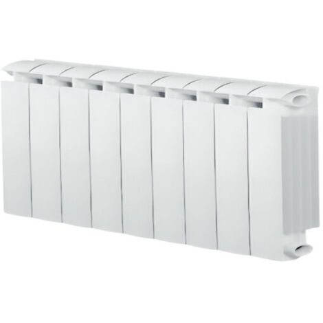 Chauffage central fonte aluminium 9 éléments blanc KLASS 350, 765w