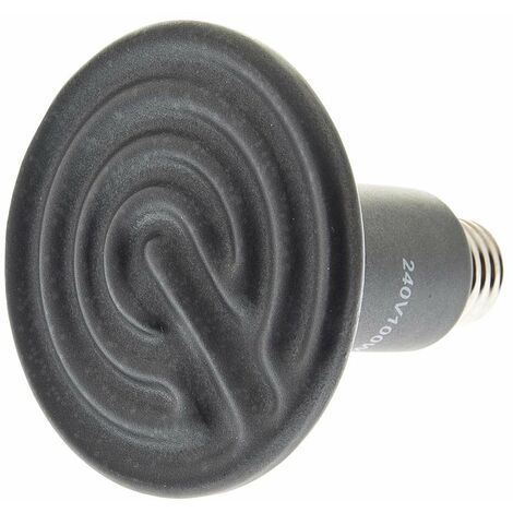 Chauffage céramique 100Watt pour reptiles