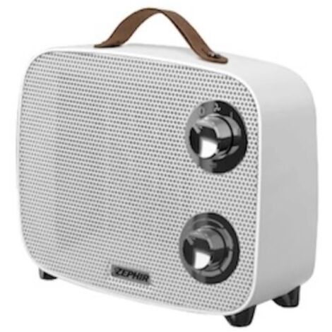 Chauffage céramique coloré 1500W avec thermostat réglable 600x300x240