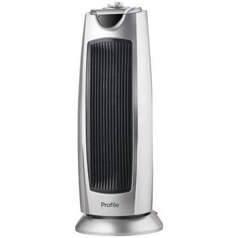 Chauffage céramique oscillant 2000W – 3 niveaux de chauffage – Pour pièces jusqu'à 25 m² – Design compact avec fonction oscillation – Profile