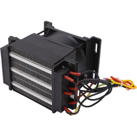 Chauffage céramique PTC 750W portable, ventilateur thermique pour bureau ou petite pièce, chauffage d'appoint silencieux 220V
