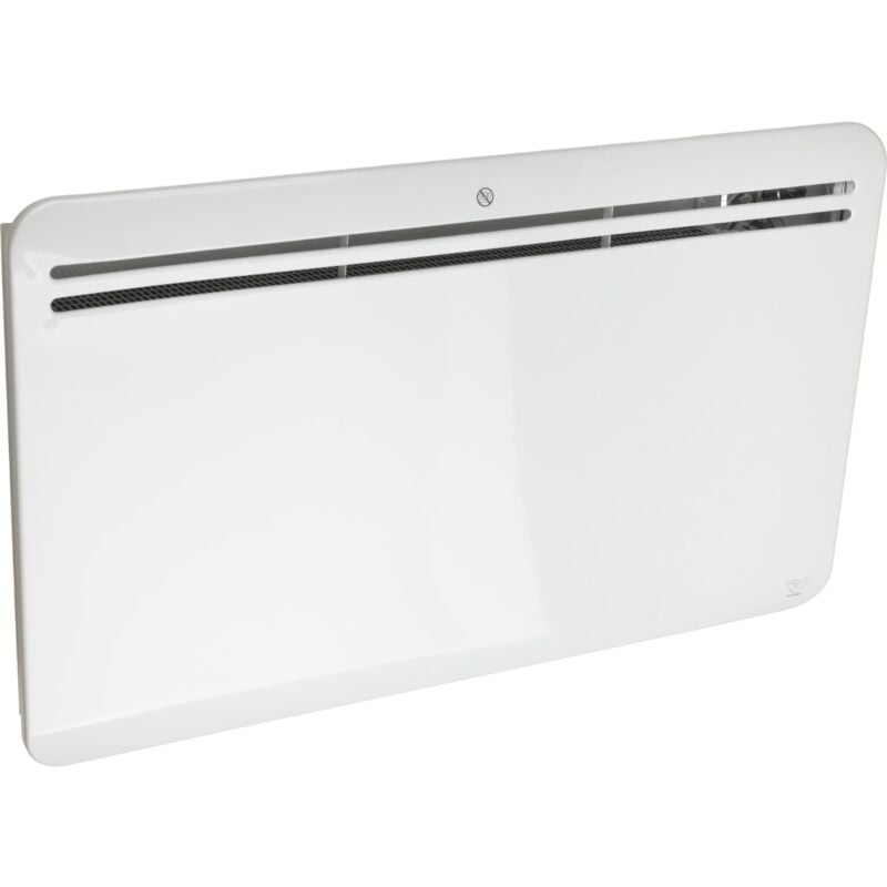 Voltman - Chauffage connecté Wifi inertie sèche fonte - Blanc - 1500W