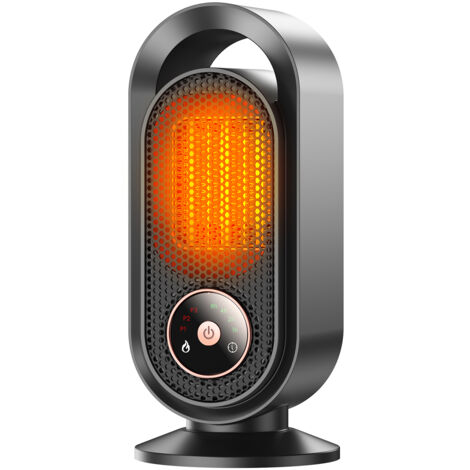 Chauffage d'appoint 1500W,Chauffage Rapide,Écran tactile capacitif,PTC,Oscillation 60°,Faible Consommation,,Contrôle intelligent