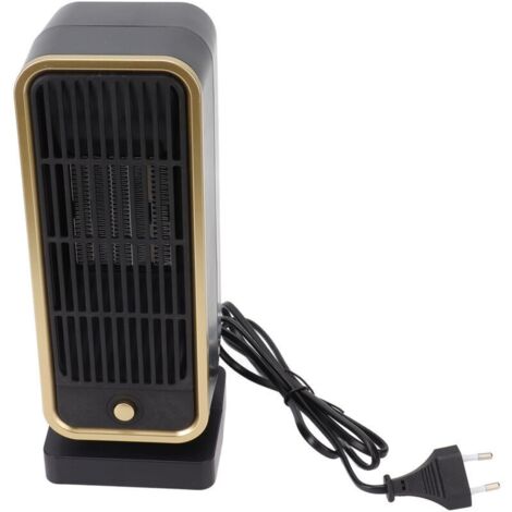 Chauffage d'appoint Protection contre la surchauffe Chauffage céramique PTC Silencieux 40dB ABS ignifuge Chauffage d'appoint portable Prise UE 220V à 250V