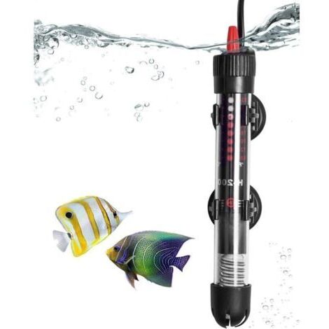 Chauffage d\'aquarium Rglable 25 W Rsistance Aquarium avec Thermostat 20-34 C pour Rservoirs Poissons et Aquarium