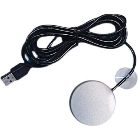 Chauffage d'aquarium Ulisem Mini USB, thermostat automatique à température constante, submersible, étanche et robuste, 5 V, 10 W... (Chauffage continu)