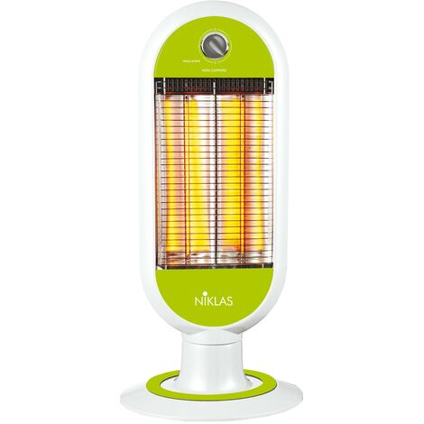 Chauffage de carbone de poêle halogène à faible consommation oscillant 1000 w niklas svidal