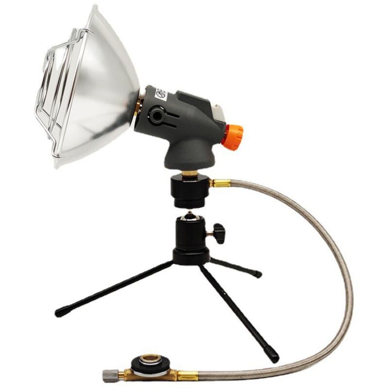 Chauffage de pêche de Camping en plein air, poêles chauffants portables, réchauffeur rotatif avec trépied, équipement de chauffage de tente de