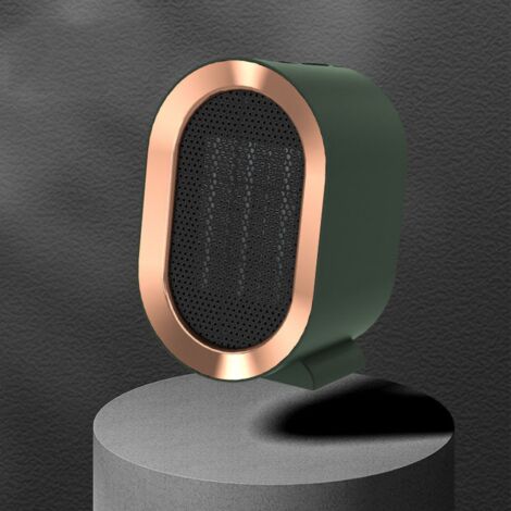 Chauffage de salle de bain simple 1 200 W, petit radiateur de salle de bain en céramique à économie d'énergie et ottoman portable avec filtre à air écologique