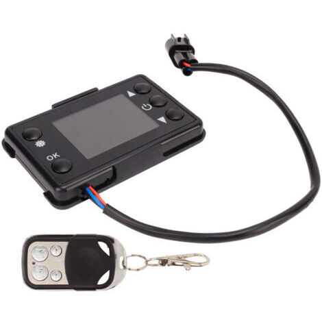 Chauffage de stationnement Diesel, moniteur LCD, interrupteur, télécommande, ensemble pour voitures, camions, véhicules, navires