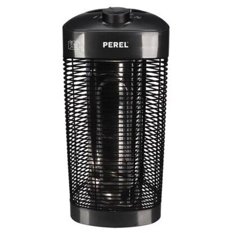 chauffage de terrasse - colonne - 1200 w - ipx4 - résistant à l'eau