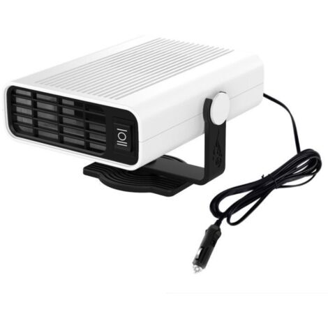 Chauffage de voiture 2 en 1, désembueur pour pare-brise de voiture et de camion, blanc, 12 V, 150 W