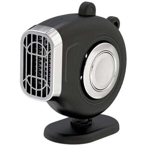 Chauffage de voiture 3 en 1, ventilateur de chauffage automatique réglable 12 V 120 W, tableau de bord de véhicule, chauffage électrique, ventilateur de refroidissement, dégivreur de pare-brise, désem
