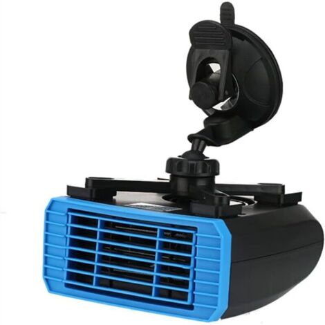 Chauffage de voiture, chauffage de voiture, chauffage rotatif à 360 degrés, dégivreur de pare-brise chaud et froid 12V 150W
