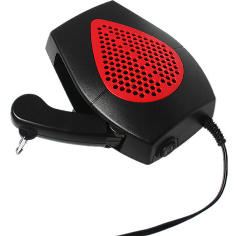 Chauffage de voiture - Chauffage portable pour voiture pour faire fondre la neige, dégivrer et éliminer le brouillard 16×11,5×9,5 cm YMYNY