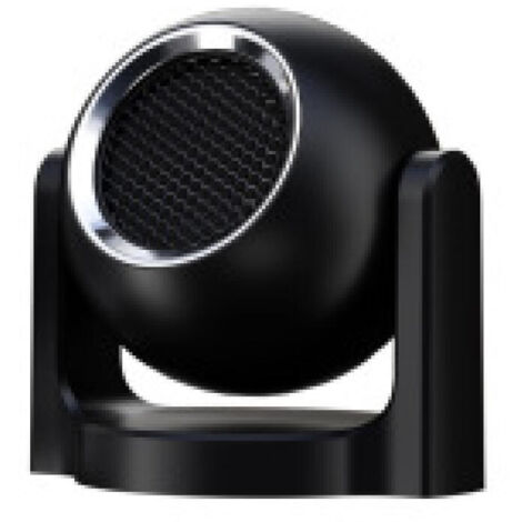 Chauffage de voiture portable 12 V 120 W - Chauffage rapide - Dégivreur de pare-brise - Ventilateur chaud - Désembuage de fenêtre électrique Désembuage de pare-brise Chauffage portable alimenté noir