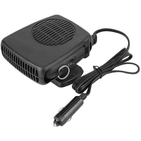 Chauffage de voiture portable 12 V 150 W 2 en 1, chauffage céramique, dégivrage de pare-brise, déshumidificateur, résistance chauffante