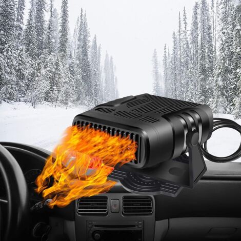 Chauffage De Voiture 12V, 200W Dégivreur Rotatif à 360 °, 2