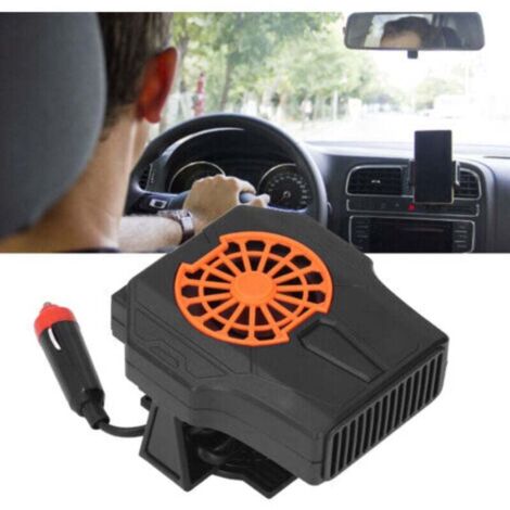 Chauffage de Voiture Portable 2 en 1 - 24V à Chauffage Rapide et Angle Réglable - Résistant à l'Oxydation et Large Application - Pour Véhicules et Espaces Confinés