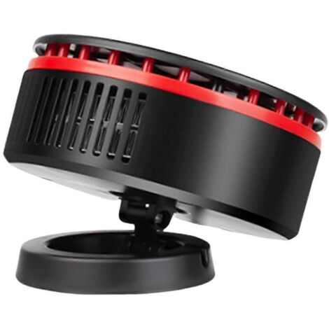 Chauffage de voiture portable, dégivrage, noir et rouge