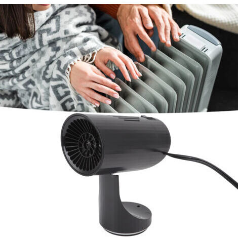Chauffage de voiture Portable noir, chauffage rapide, Protection automatique contre la surchauffe, dégivreur de pare-brise de voiture, 150W 12V