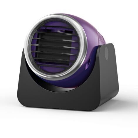 Chauffage/dégivreur électrique portable pour voiture 12 V (violet)