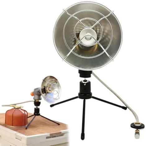 Chauffage d'extérieur portable à gaz, petit chauffage solaire de bureau, idéal pour le camping, la pêche, la randonnée et autres activités de chauffage. Réchauds de cuisine portables.