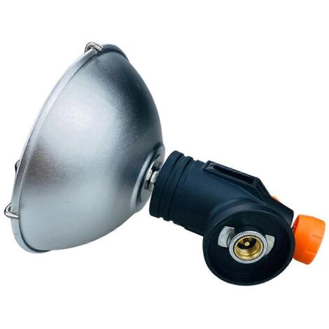 Chauffage d'extérieur portable, petit chauffage solaire à gaz pour camping (sans réservoir de gaz)