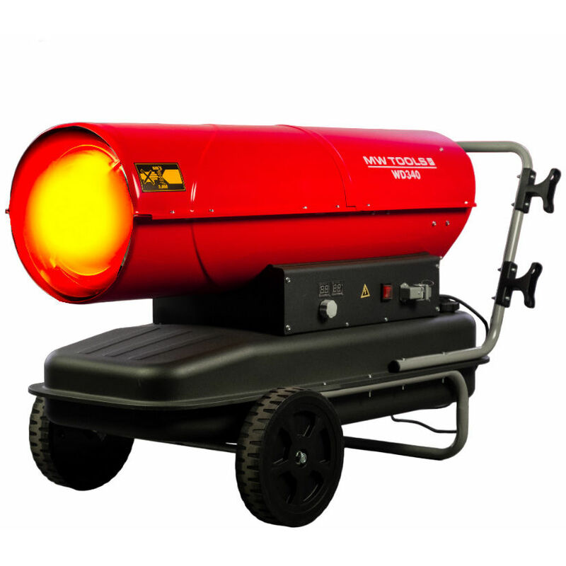 Mw Tools - Canon à chaleur fioul 100 kW WD340