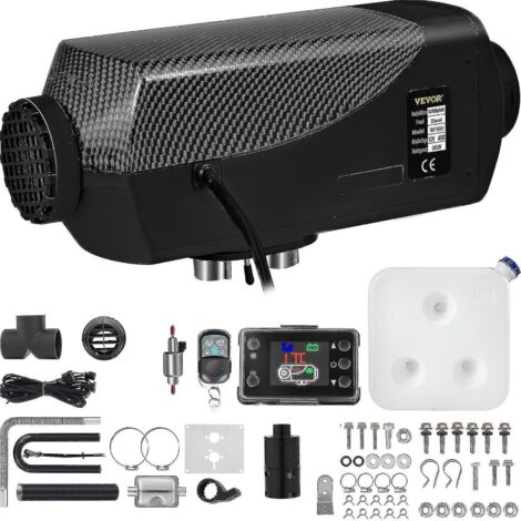 Chauffage diesel à air pulsé 8 kW 12 V avec écran LCD pour camion, camping-car, fourgon aménagé et bateau (8000 W)
