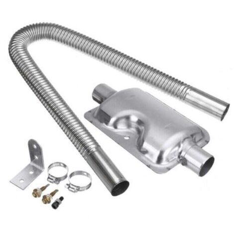 Chauffage Diesel Air - Parking 600mm - Échappement 24mm - Silencieux - Kit