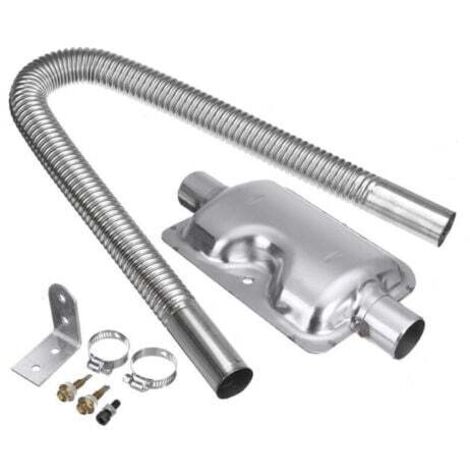 Chauffage Diesel Air Parking 600mm Échappement 24mm Silencieux Silencieux Kit