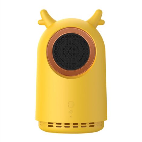 Chauffage domestique PTC économe en énergie, radiateur soufflant de bureau pour dortoir de salle de bain de bureau (chauffage de cerf jaune)