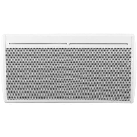 Radiateur électrique fixe 2000W - Panneaux rayonnants - Écran LCD - Thermostat programmable - Blanc - Voltman