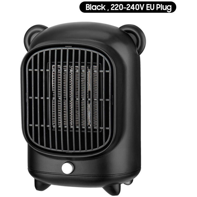 Chauffage électrique de bureau 500 w 3 s Chauffage rapide Réchauffeur instantané avec ptc Température constante intelligente/Alimentation chaude